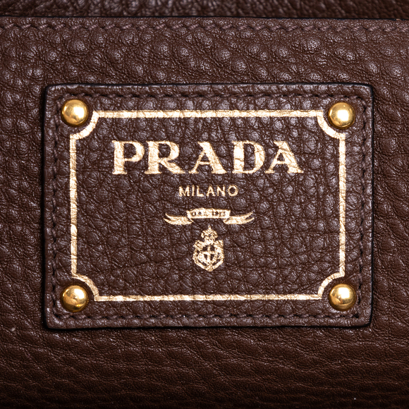 Prada Front Zip Pocket Shopping Tote - Picture 10 of 11